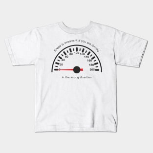 Speedometer black Kids T-Shirt